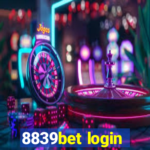 8839bet login